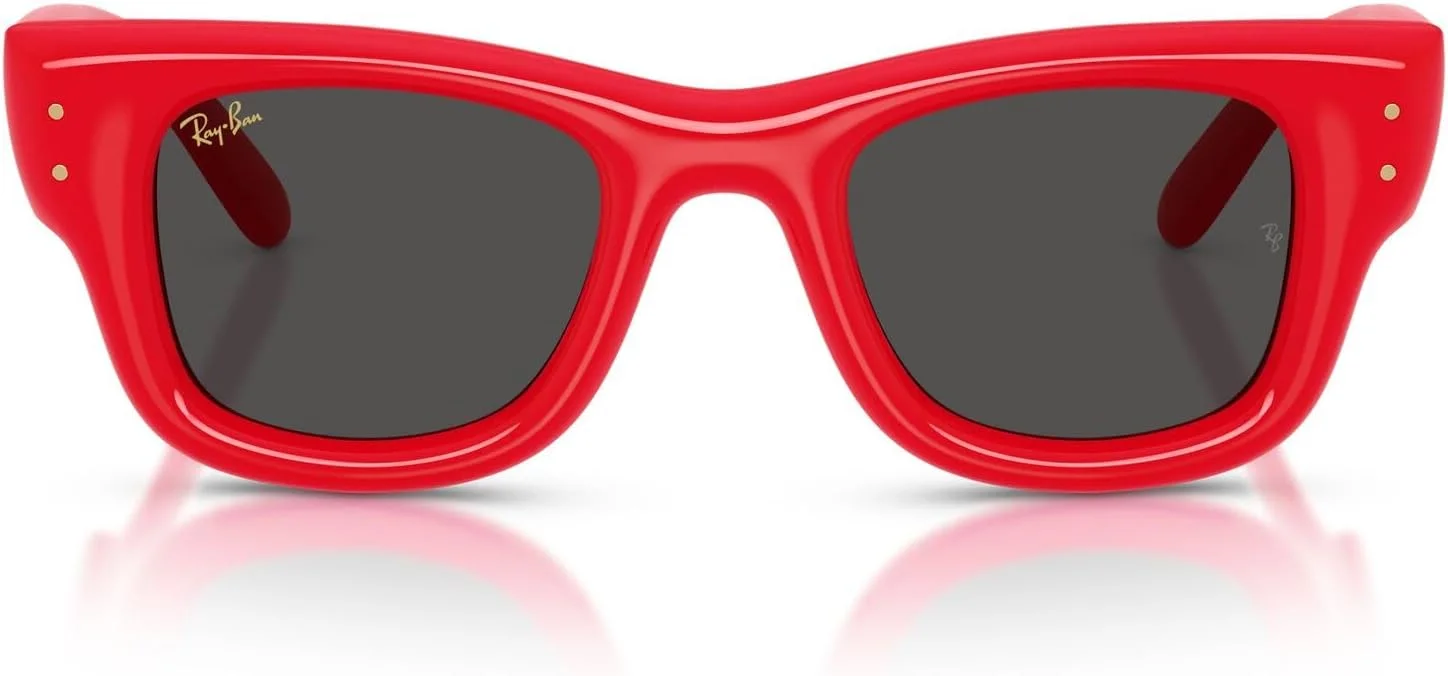 عینک آفتابی مربعی ری-بن مدل Rb4940 Wayfarer Puffer Blacked Out Collection با طراحی A$ap Rocky