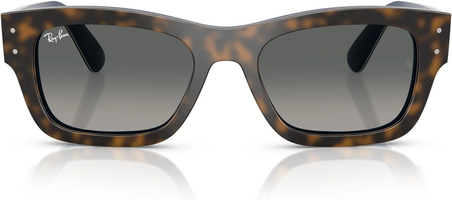 عینک آفتابی مستطیلی ری-بن مدل RB7683S Joseph، هاوانا خاکستری روی گرادیان/خاکستری گرادیان، 55 میلی‌متر