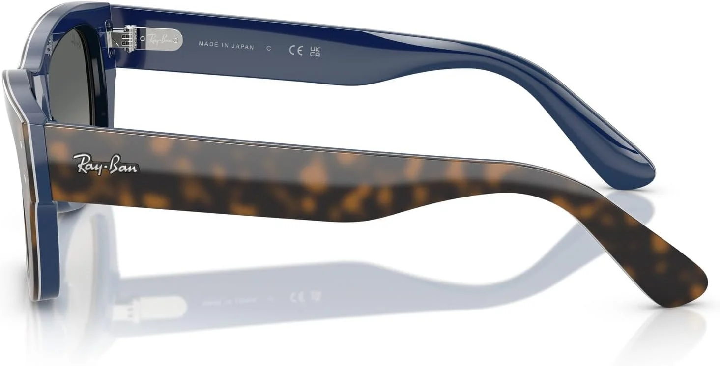 عینک آفتابی مستطیلی ری-بن مدل RB7683S Joseph، هاوانا خاکستری روی گرادیان/خاکستری گرادیان، 55 میلی‌متر