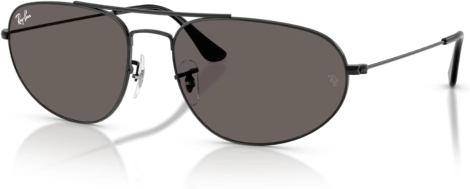 عینک آفتابی خلبانی ری-بن RB3945 Explorer 4، مشکی/خاکستری تیره، 62 میلی متر