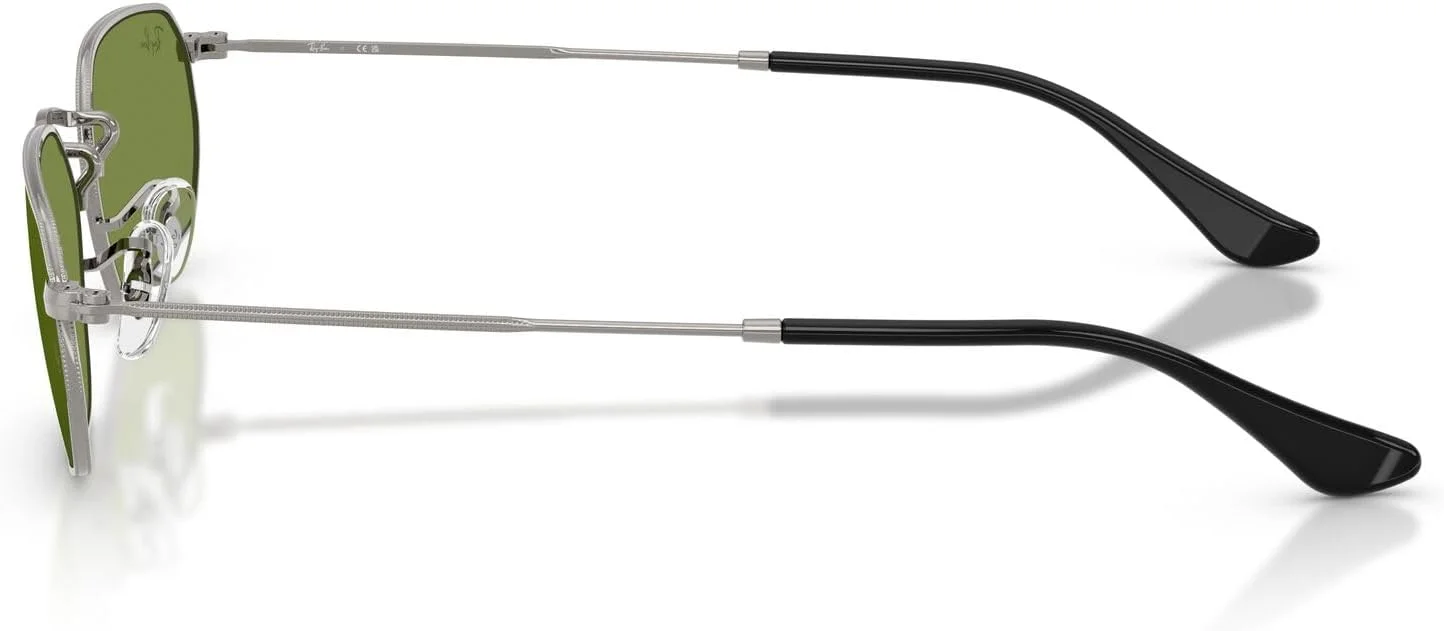 عینک آفتابی بیضی شکل ری-بن مدل RB3947، رنگ نوک مدادی/سبز، سایز 57 میلیمتر عینک آفتابی بیضی شکل ری-بن مدل RB3947، رنگ نوک مدادی/سبز، سایز 57 میلیمتر