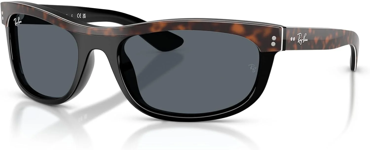 عینک آفتابی مستطیلی ری-بن مدل RB2489 Street Neat II، هاوانا روی مشکی/آبی، سایز 62 میلیمتر عینک آفتابی مستطیلی ری-بن مدل RB2489 Street Neat II، هاوانا روی مشکی/آبی، سایز 62 میلیمتر