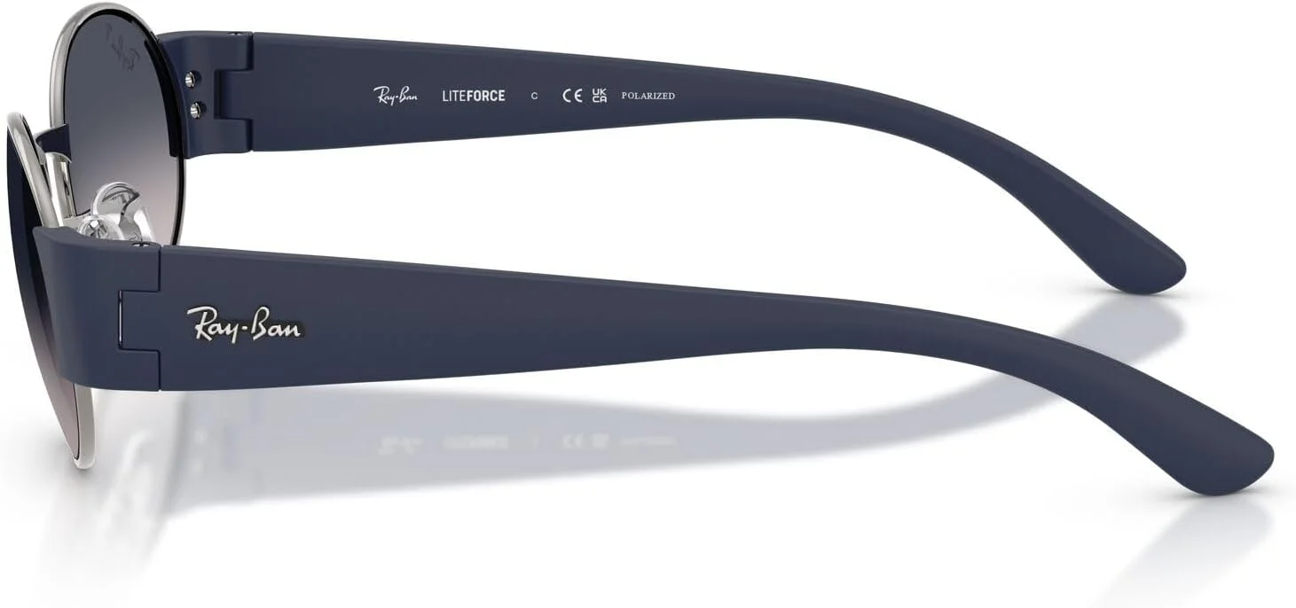 عینک آفتابی بیضی شکل ری-بن مدل RB3770، رنگ نوک مدادی/آبی گرادیان پلاریزه، سایز 52 میلیمتر عینک آفتابی بیضی شکل ری-بن مدل RB3770، رنگ نوک مدادی/آبی گرادیان پلاریزه، سایز 52 میلیمتر