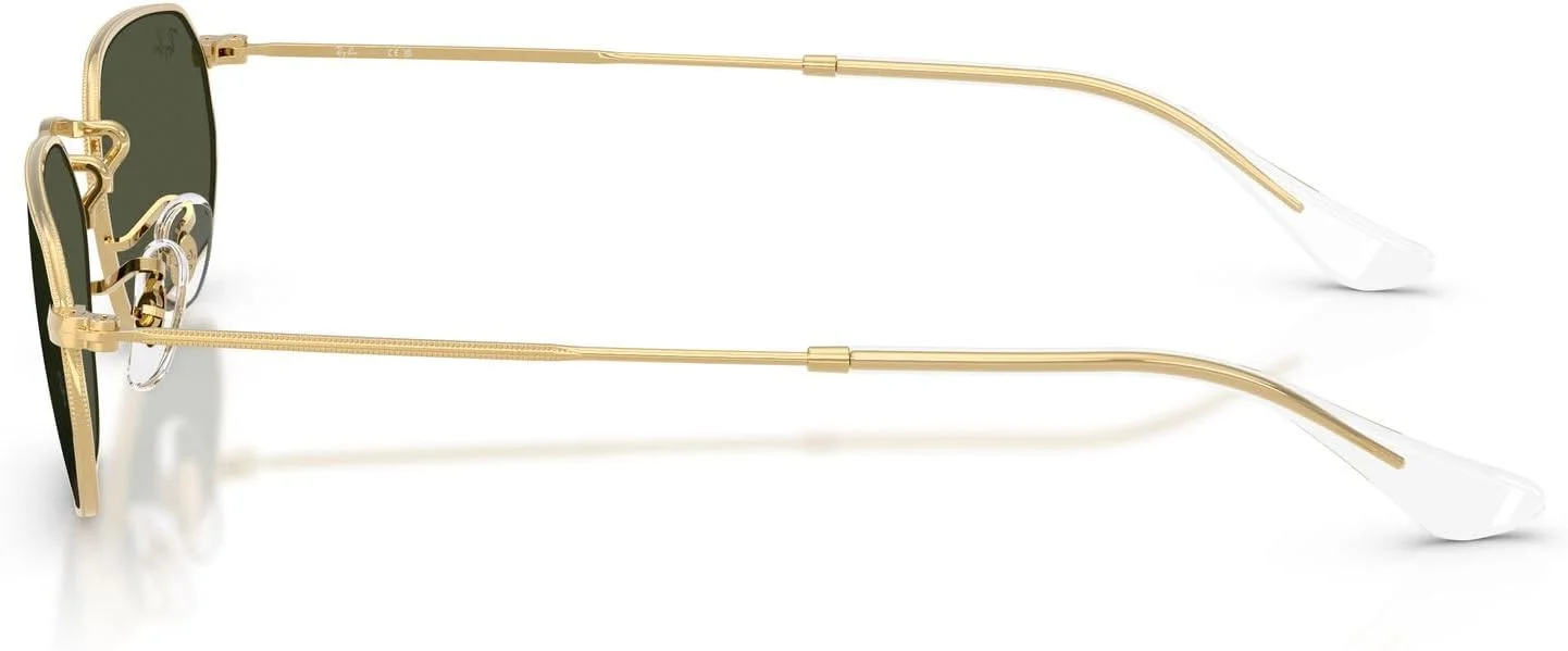 عینک آفتابی بیضی شکل ری-بن مدل RB3947، طلایی/سبز، 57 میلی متر عینک آفتابی بیضی شکل ری-بن مدل RB3947، طلایی/سبز، 57 میلی متر