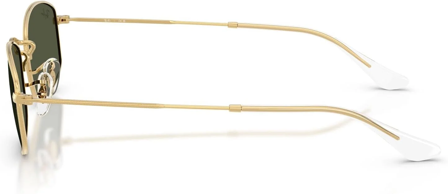 عینک آفتابی بیضی شکل ری-بن مدل RB3832، طلایی/سبز، 52 میلیمتر عینک آفتابی بیضی شکل ری-بن مدل RB3832، طلایی/سبز، 52 میلیمتر