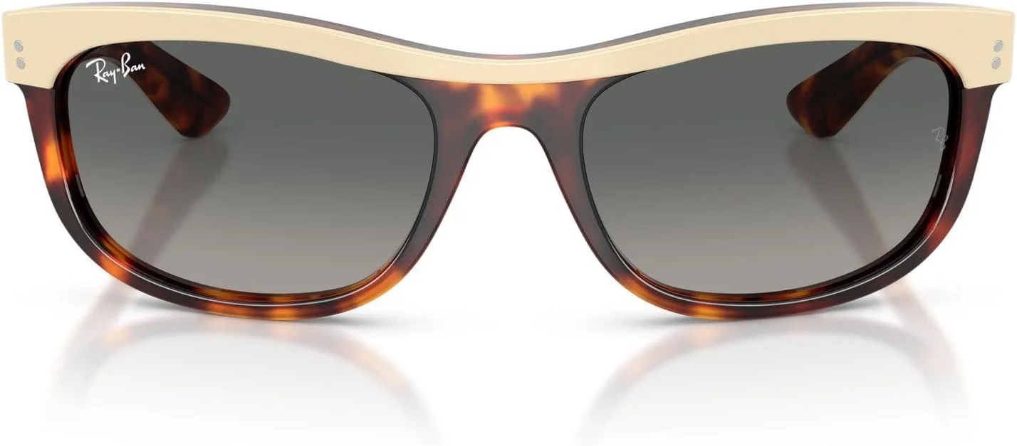 عینک آفتابی مستطیلی ری-بن RB2489 Street Neat II، بژ روی هاوانا/خاکستری تدریجی، 62 میلی متر عینک آفتابی مستطیلی ری-بن RB2489 Street Neat II، بژ روی هاوانا/خاکستری تدریجی، 62 میلی متر