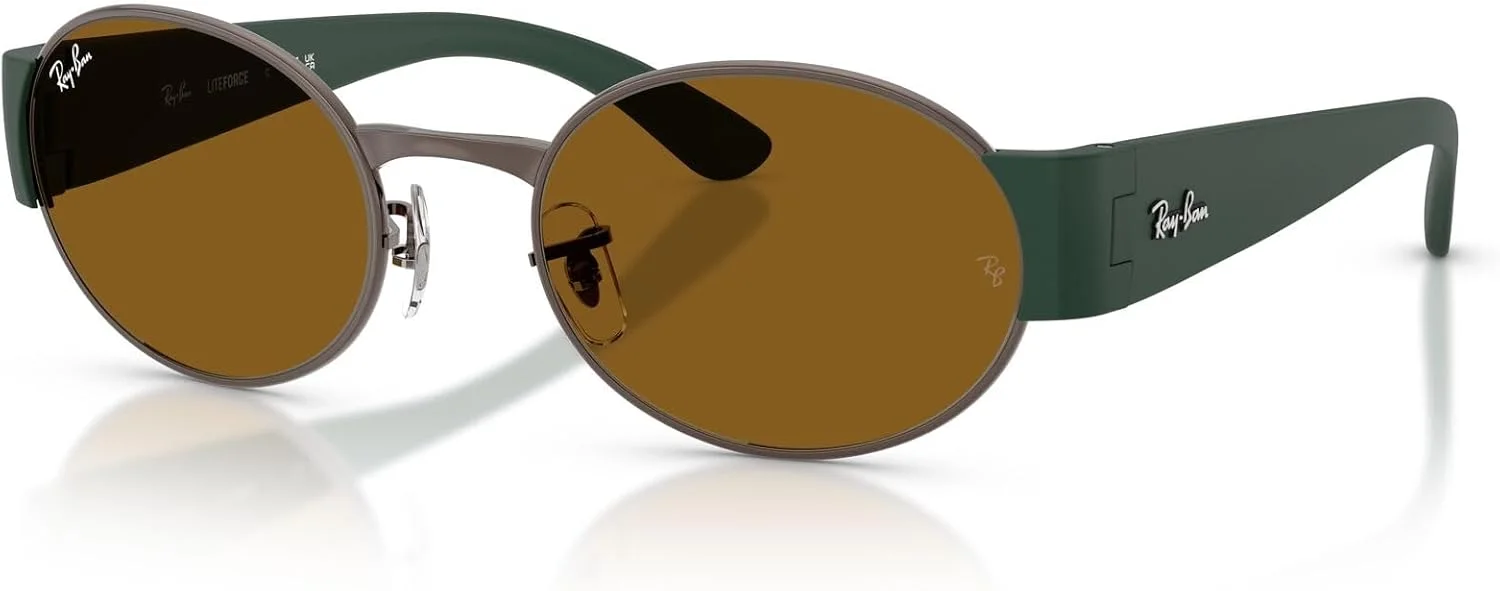 عینک آفتابی بیضی شکل ری-بن مدل RB3770، مسی/قهوه ای، سایز 52 میلی متر