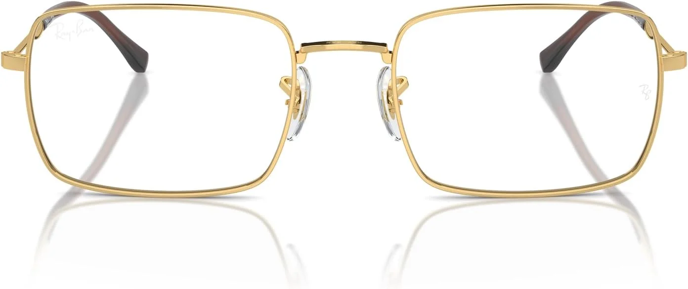 فریم عینک طبی فلزی گرد Ray-Ban Rx3447v، طلایی/لنز دمو، 53 میلی متر فریم عینک طبی فلزی گرد Ray-Ban Rx3447v، طلایی/لنز دمو، 53 میلی متر