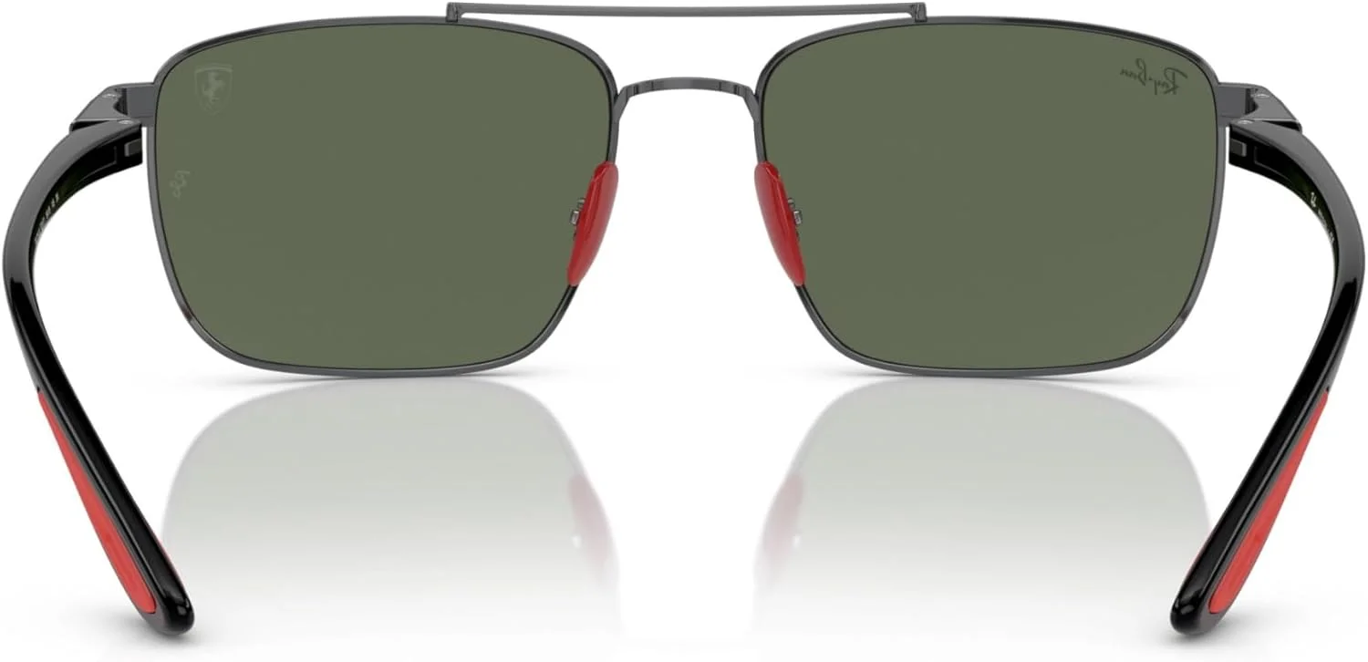 عینک آفتابی مربعی زنانه ری بن مدل Rb3715m کالکشن اسکودریا فراری