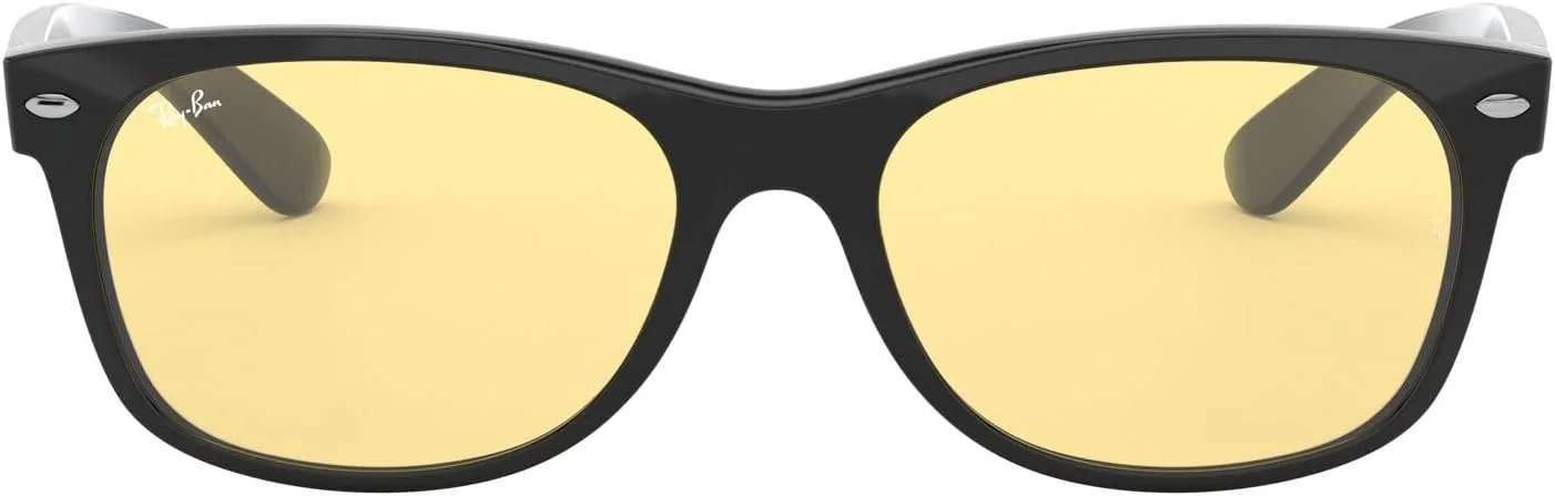 عینک آفتابی مردانه ری-بن مدل New Wayfarer مربعی، مشکی مات