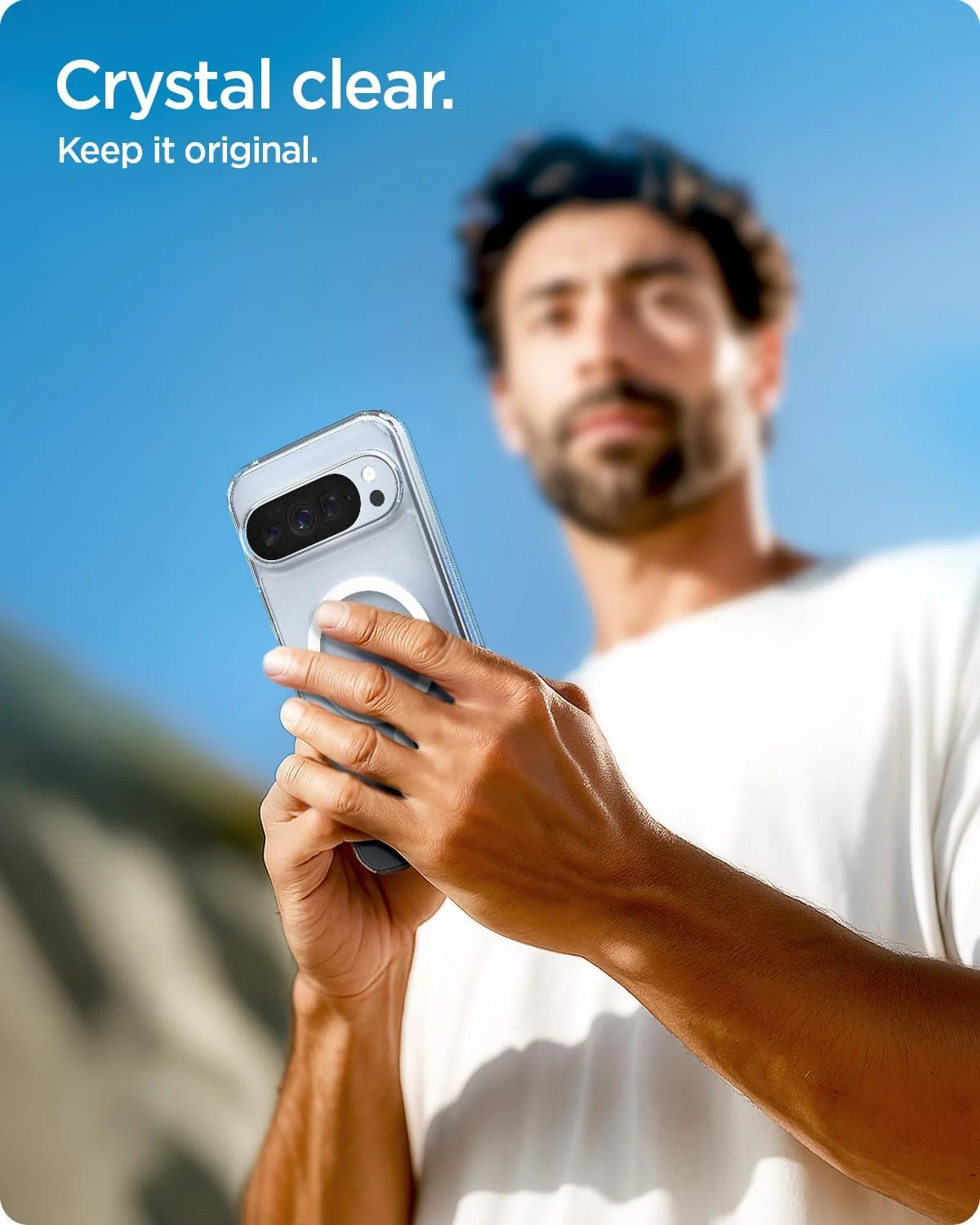 کاور محافظ گوشی Spigen Ultra Hybrid MagFit مناسب برای Google Pixel 10 و Pixel 10 PRO - سفید شفاف کاور محافظ گوشی Spigen Ultra Hybrid MagFit مناسب برای Google Pixel 10 و Pixel 10 PRO - سفید شفاف