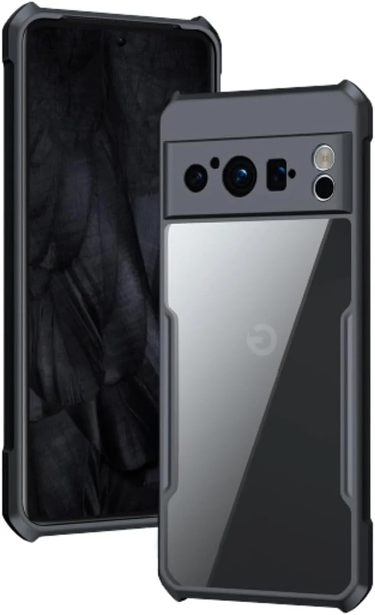 کاور محافظ هیبریدی سخت و شفاف زوبیتک برای گوگل پیکسل 8 پرو، با حاشیه مشکی ضد ضربه و محافظت 360 درجه از لنز دوربین، کاور آکریلیک شفاف برای گوگل پیکسل 8 پرو کاور محافظ هیبریدی سخت و شفاف زوبیتک برای گوگل پیکسل 8 پرو، با حاشیه مشکی ضد ضربه و محافظت 360 درجه از لنز دوربین، کاور آکریلیک شفاف برای گوگل پیکسل 8 پرو