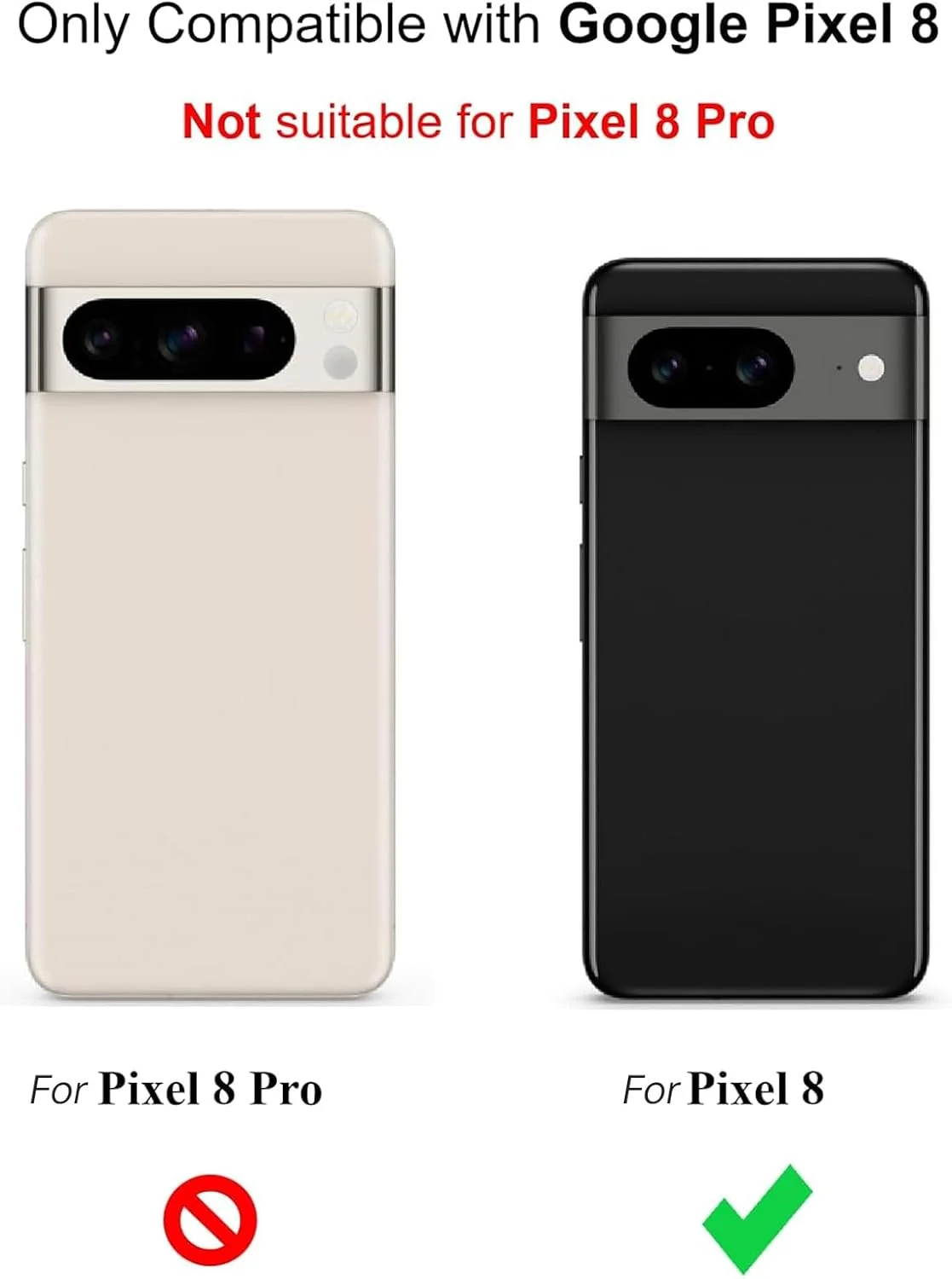 کاور محافظ گوشی باریک برای گوگل پیکسل 8، کاور سیلیکونی با محافظت از دوربین، داخلی نرم و انعطاف پذیر (آبی، برای پیکسل 8)