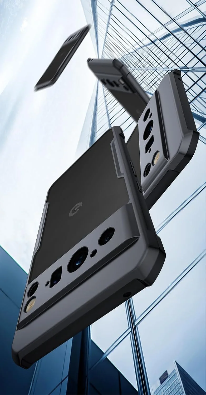 کاور محافظ هیبریدی سخت و شفاف زوبیتک برای گوگل پیکسل 8 پرو، با حاشیه مشکی ضد ضربه و محافظت 360 درجه از لنز دوربین، کاور آکریلیک شفاف برای گوگل پیکسل 8 پرو کاور محافظ هیبریدی سخت و شفاف زوبیتک برای گوگل پیکسل 8 پرو، با حاشیه مشکی ضد ضربه و محافظت 360 درجه از لنز دوربین، کاور آکریلیک شفاف برای گوگل پیکسل 8 پرو