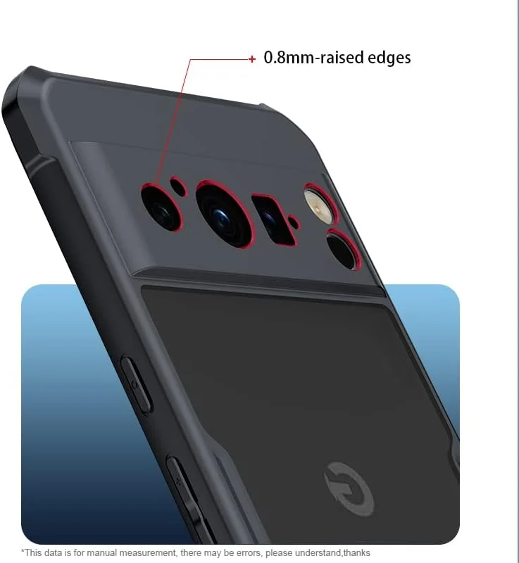 کاور محافظ هیبریدی سخت و شفاف زوبیتک برای گوگل پیکسل 8 پرو، با حاشیه مشکی ضد ضربه و محافظت 360 درجه از لنز دوربین، کاور آکریلیک شفاف برای گوگل پیکسل 8 پرو کاور محافظ هیبریدی سخت و شفاف زوبیتک برای گوگل پیکسل 8 پرو، با حاشیه مشکی ضد ضربه و محافظت 360 درجه از لنز دوربین، کاور آکریلیک شفاف برای گوگل پیکسل 8 پرو