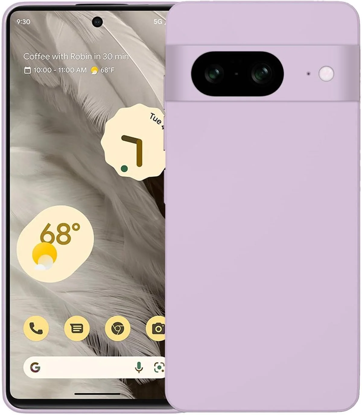 قاب محافظ گوشی گوگل پیکسل 7، پوشش محافظ نرم (بنفش روشن، پیکسل 7) قاب محافظ گوشی گوگل پیکسل 7، پوشش محافظ نرم (بنفش روشن، پیکسل 7)