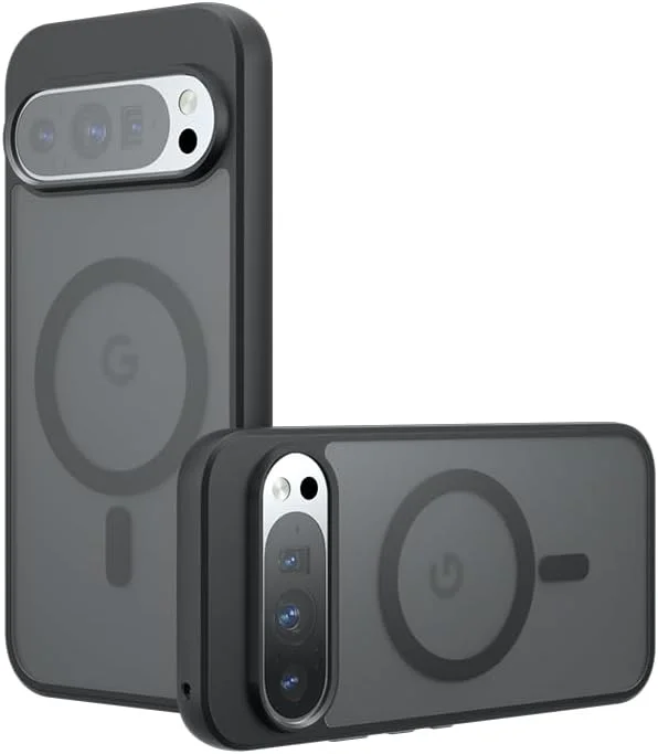 قاب محافظ مغناطیسی گوشی گوگل پیکسل 10/پیکسل 10 پرو، محافظت در برابر سقوط با استاندارد نظامی، باریک، مات، ضد اثر انگشت، مشکی قاب محافظ مغناطیسی گوشی گوگل پیکسل 10/پیکسل 10 پرو، محافظت در برابر سقوط با استاندارد نظامی، باریک، مات، ضد اثر انگشت، مشکی