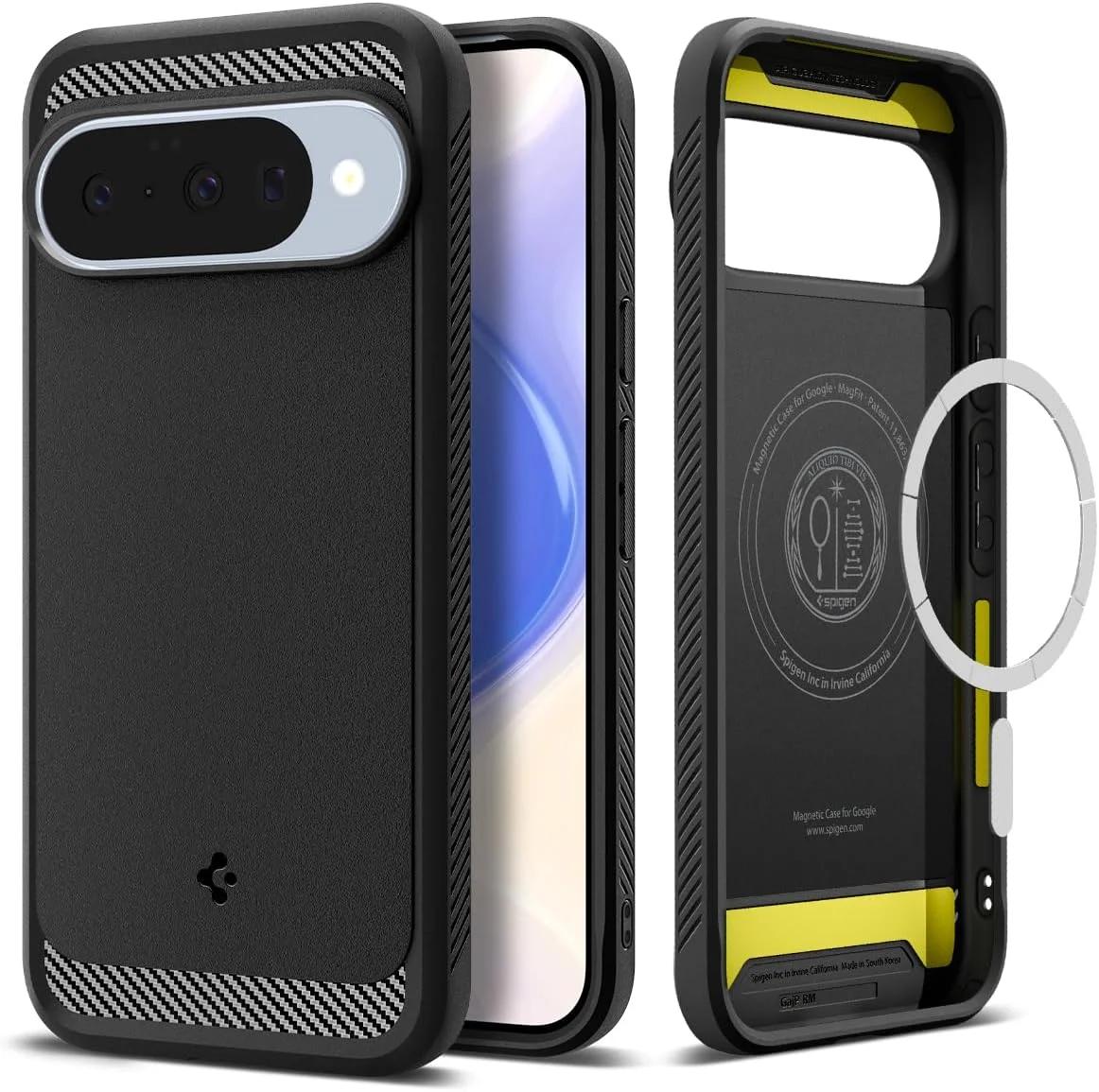 کاور محافظ ضد ضربه Spigen Rugged Armor MagFit مناسب برای گوشی Google Pixel 10 و Pixel 10 PRO - مشکی مات کاور محافظ ضد ضربه Spigen Rugged Armor MagFit مناسب برای گوشی Google Pixel 10 و Pixel 10 PRO - مشکی مات