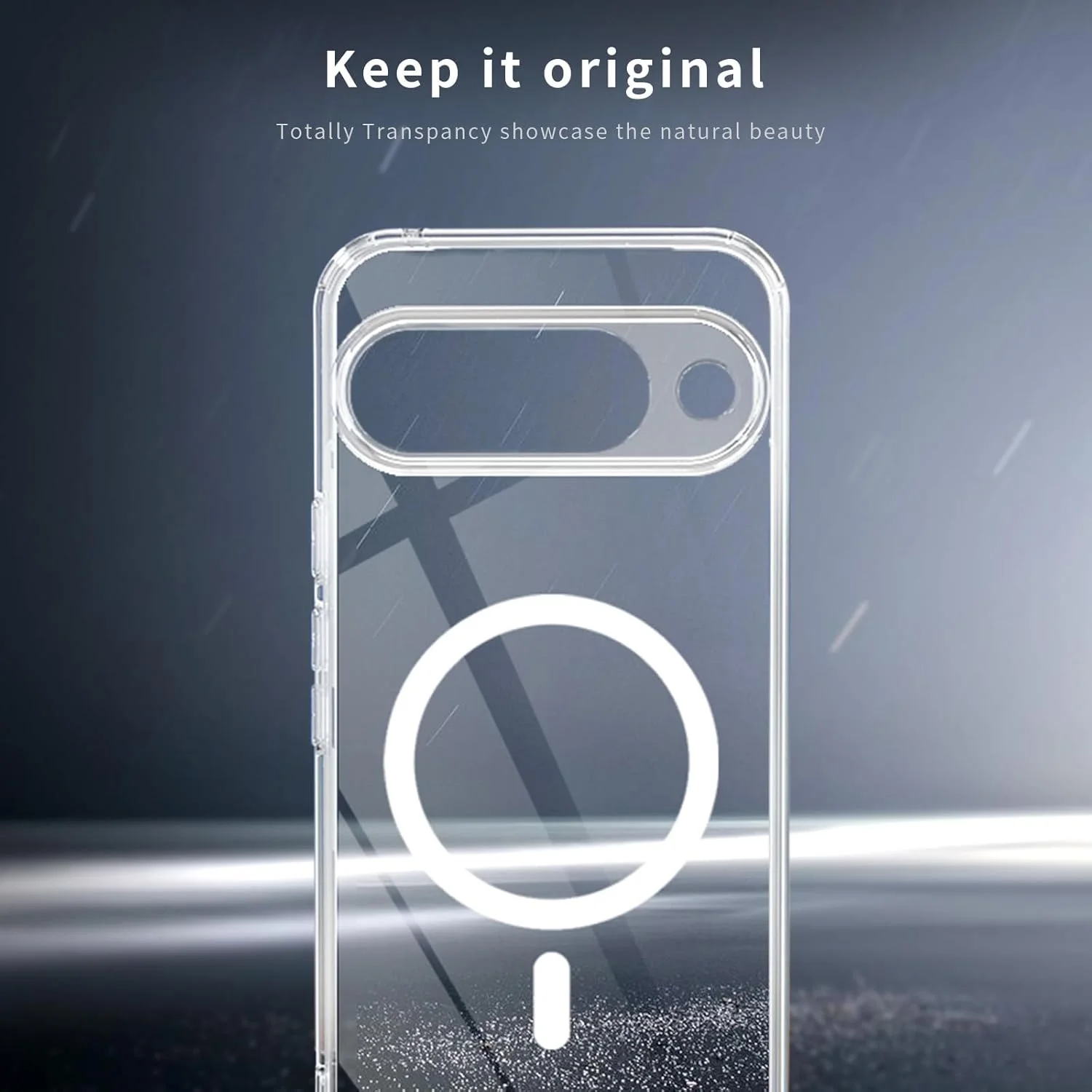 قاب محافظ گوشی کولولو برای گوگل پیکسل 10/10 پرو، سازگار با MagSafe، TPU شفاف ضد ضربه و ضد خش، قاب محافظ مغناطیسی شفاف سیلیکونی قاب محافظ گوشی کولولو برای گوگل پیکسل 10/10 پرو، سازگار با MagSafe، TPU شفاف ضد ضربه و ضد خش، قاب محافظ مغناطیسی شفاف سیلیکونی