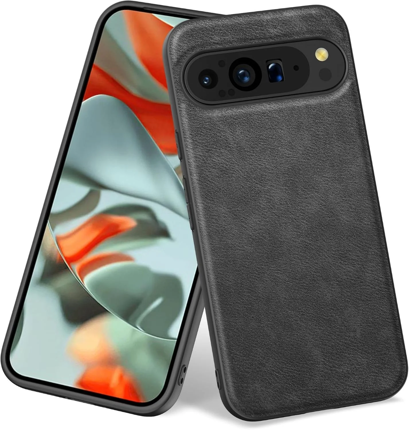 قاب محافظ سازگار با کاور گوشی گوگل پیکسل 9، کاور محافظ ضد ضربه و ضد خش سازگار با گوگل پیکسل 9 پرو (مشکی) قاب محافظ سازگار با کاور گوشی گوگل پیکسل 9، کاور محافظ ضد ضربه و ضد خش سازگار با گوگل پیکسل 9 پرو (مشکی)