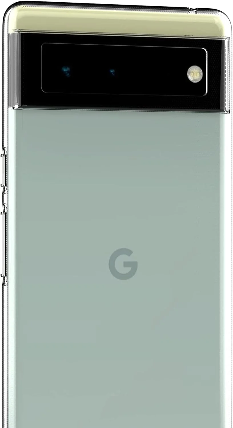 قاب مایجین برای گوگل پیکسل 6 (6.4 اینچ) ژلهای نرم TPU با پوشش پشتی شفاف قاب مایجین برای گوگل پیکسل 6 (6.4 اینچ) ژلهای نرم TPU با پوشش پشتی شفاف