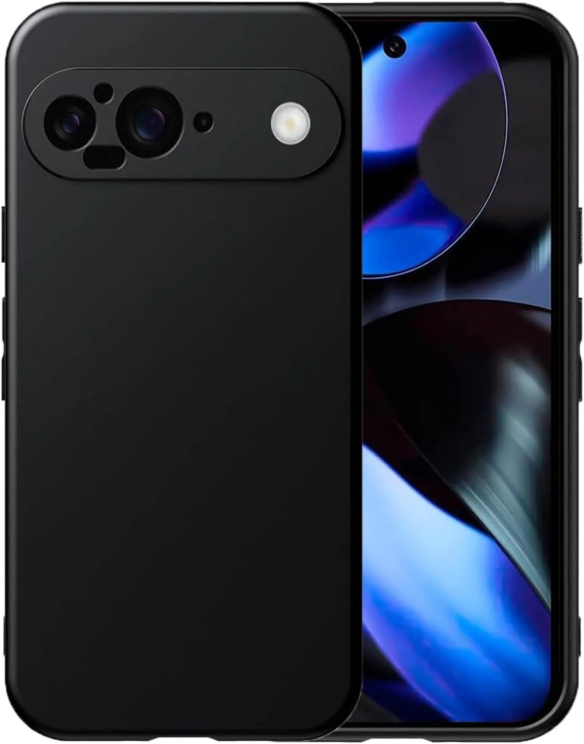 کاور سیلیکونی محافظ گوشی Maykela سازگار با گوگل پیکسل 9 5G، نازک با محافظت از دوربین، داخلی نرم، باریک و انعطاف پذیر (برای گوگل پیکسل 9 5G - مشکی) کاور سیلیکونی محافظ گوشی Maykela سازگار با گوگل پیکسل 9 5G، نازک با محافظت از دوربین، داخلی نرم، باریک و انعطاف پذیر (برای گوگل پیکسل 9 5G - مشکی)