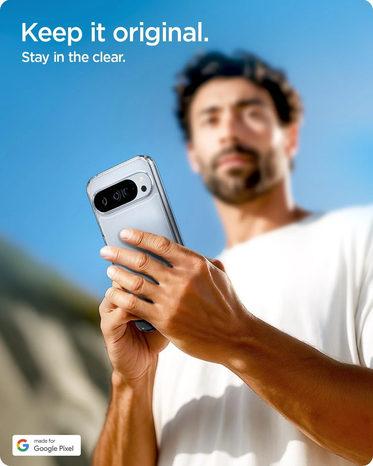 کاور محافظ گوشی Spigen Ultra Hybrid مناسب برای Google Pixel 10 Pro XL - شفاف کاور محافظ گوشی Spigen Ultra Hybrid مناسب برای Google Pixel 10 Pro XL - شفاف