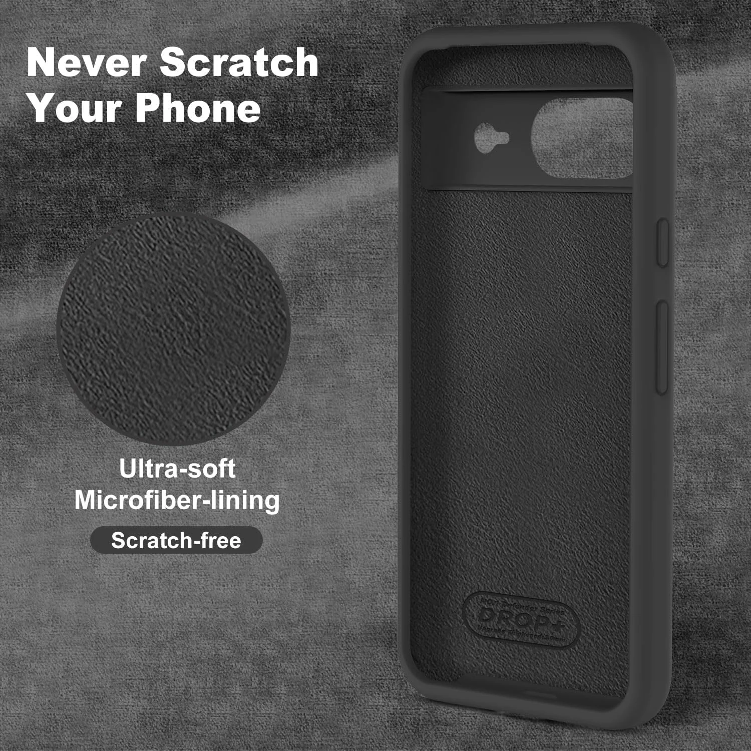 قاب محافظ سیلیکونی مایع ارتقا یافته AWH سازگار با گوگل پیکسل 8، پوشش داخلی میکروفیبر نرم، قاب محافظ باریک و مقاوم در برابر ضربه برای گوگل پیکسل 8 (6.2 اینچ) - مشکی قاب محافظ سیلیکونی مایع ارتقا یافته AWH سازگار با گوگل پیکسل 8، پوشش داخلی میکروفیبر نرم، قاب محافظ باریک و مقاوم در برابر ضربه برای گوگل پیکسل 8 (6.2 اینچ) - مشکی