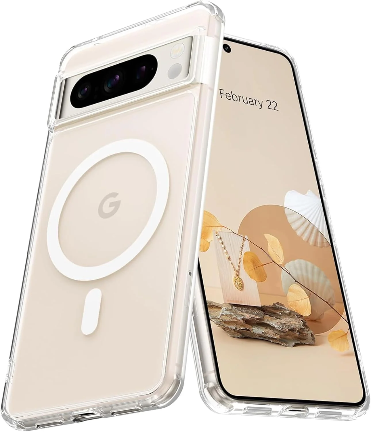 کاور محافظ گوشی گوگل پیکسل 8 پرو با MagSafe، کاور باریک، شفاف، ضد ضربه با بامپر TPU نرم، سازگار با شارژ و محافظت از گوشی پیکسل 8 پرو 6.7 اینچی (2023)، شفاف کاور محافظ گوشی گوگل پیکسل 8 پرو با MagSafe، کاور باریک، شفاف، ضد ضربه با بامپر TPU نرم، سازگار با شارژ و محافظت از گوشی پیکسل 8 پرو 6.7 اینچی (2023)، شفاف