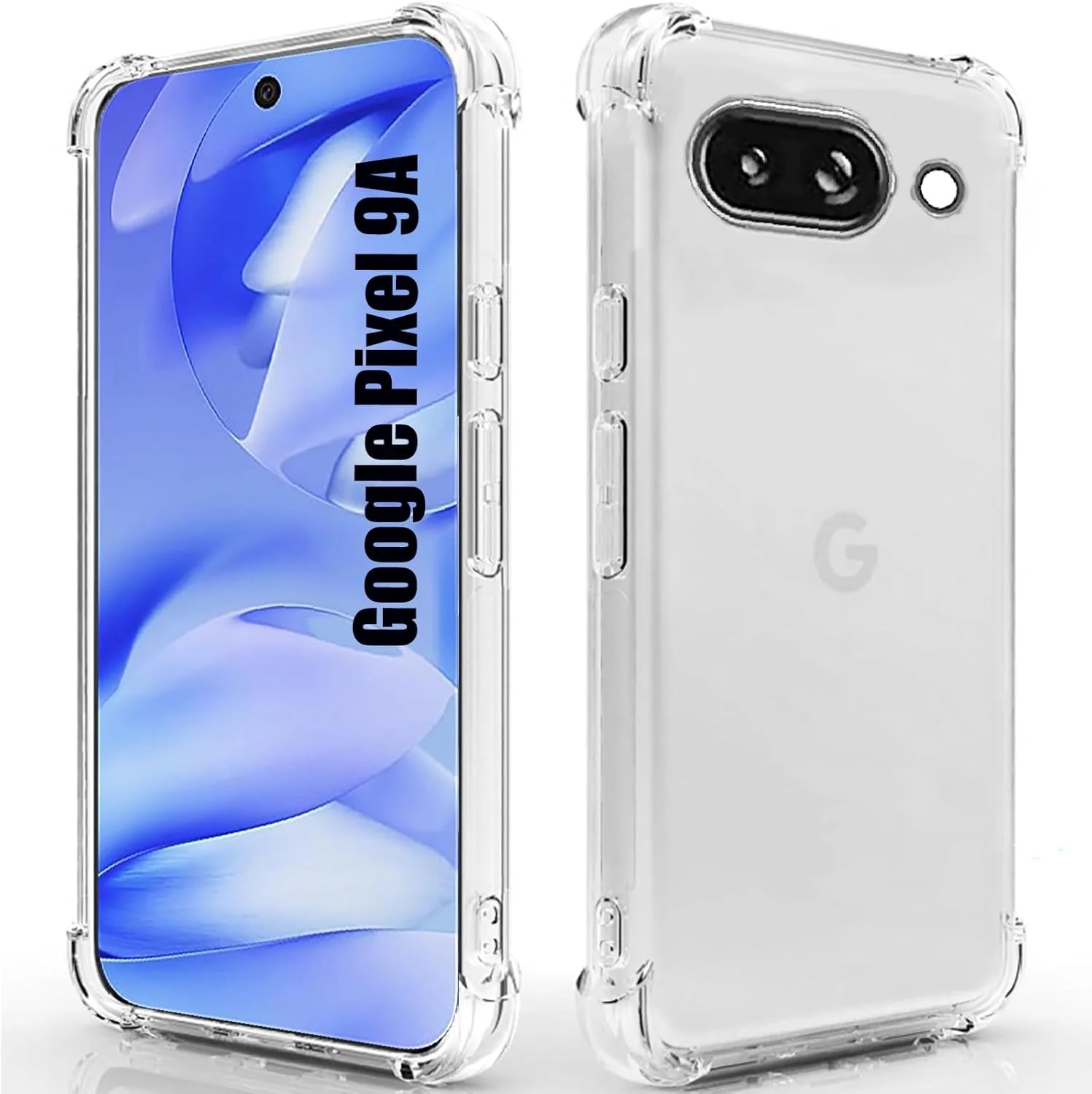 کاور شفاف لوموبریلا برای گوگل پیکسل 9a، مقاوم در برابر ضربه، محافظت درجه نظامی، گوشههای تقویتشده، باریک، نرم، انعطافپذیر، سپر TPU کاور شفاف لوموبریلا برای گوگل پیکسل 9a، مقاوم در برابر ضربه، محافظت درجه نظامی، گوشههای تقویتشده، باریک، نرم، انعطافپذیر، سپر TPU