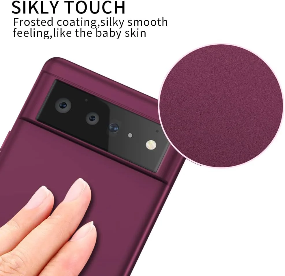 کاور محافظ گوشی گوگل پیکسل 6 پرو X-Level، فوق العاده نازک، سری Guardian، ساخته شده از TPU نرم و انعطاف پذیر با روکش مات، محافظ سبک وزن، رنگ قرمز شرابی، سازگار با پیکسل 6 پرو کاور محافظ گوشی گوگل پیکسل 6 پرو X-Level، فوق العاده نازک، سری Guardian، ساخته شده از TPU نرم و انعطاف پذیر با روکش مات، محافظ سبک وزن، رنگ قرمز شرابی، سازگار با پیکسل 6 پرو