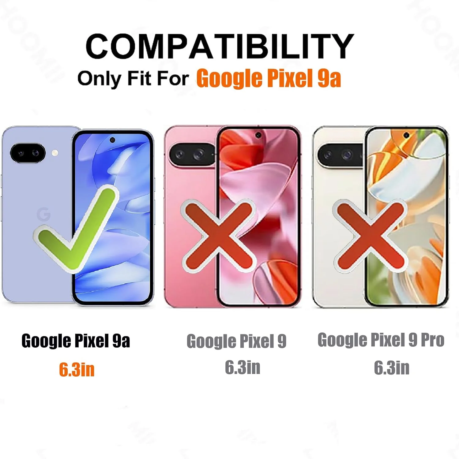 کاور شفاف لوموبریلا برای گوگل پیکسل 9a، مقاوم در برابر ضربه، محافظت درجه نظامی، گوشههای تقویتشده، باریک، نرم، انعطافپذیر، سپر TPU کاور شفاف لوموبریلا برای گوگل پیکسل 9a، مقاوم در برابر ضربه، محافظت درجه نظامی، گوشههای تقویتشده، باریک، نرم، انعطافپذیر، سپر TPU