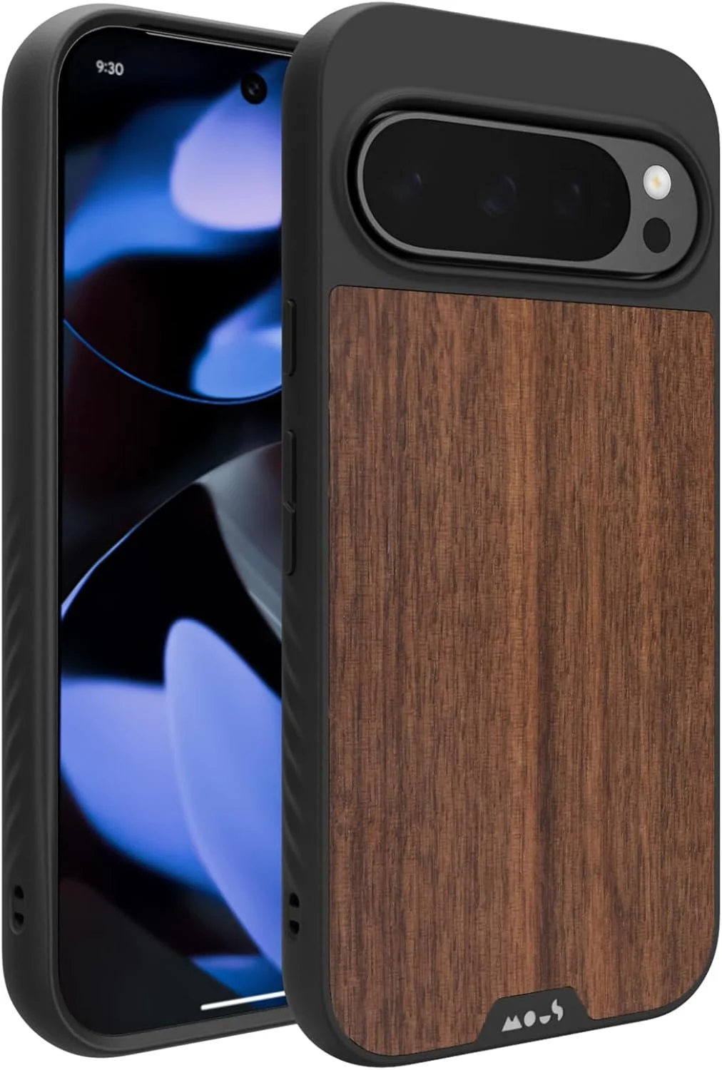 قاب محافظ موس سری Limitless 5.0 مناسب برای گوشی گوگل پیکسل 9 پرو - طرح چوب گردو - ضد ضربه