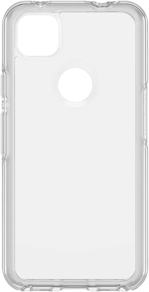 قاب محافظ شفاف OtterBox Symmetry برای پیکسل 4a، ضد ضربه، ضد سقوط، قاب محافظ نازک، تست شده 3 برابر استاندارد نظامی، شفاف