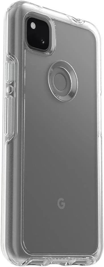قاب محافظ شفاف OtterBox Symmetry برای پیکسل 4a، ضد ضربه، ضد سقوط، قاب محافظ نازک، تست شده 3 برابر استاندارد نظامی، شفاف