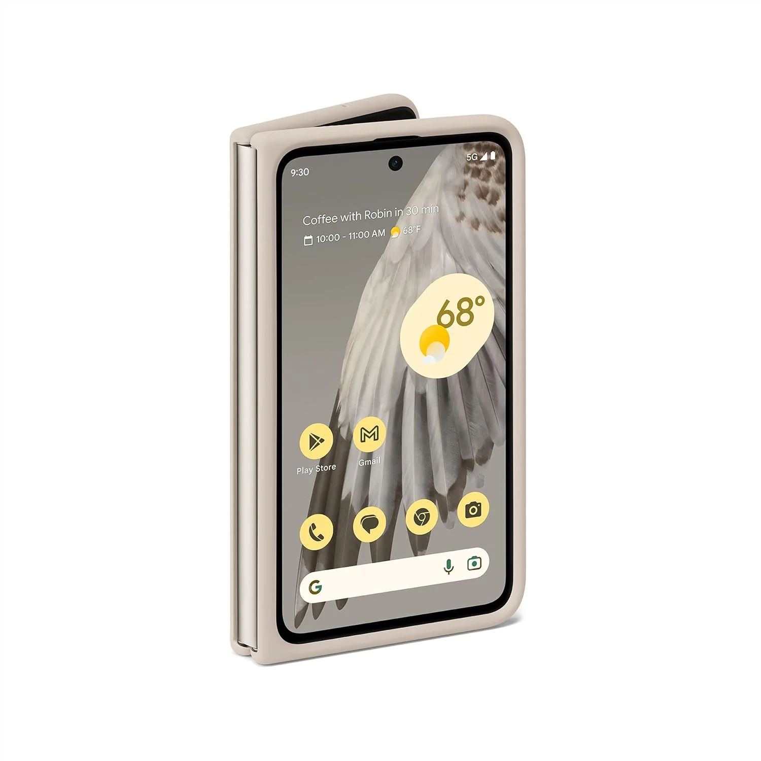 قاب گوشی تاشو گوگل پیکسل - سیلیکون ضد ضربه - قاب گوشی اندروید - رنگ سرامیکی