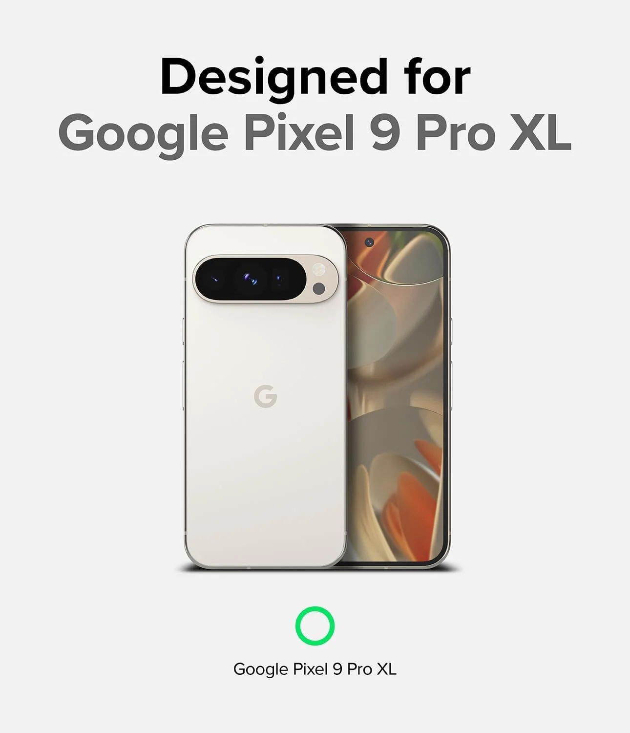 کاور محافظ آهنربایی Ringke Onyx سازگار با Google Pixel 9 Pro XL، با گریپ تقویت شده، TPU مقاوم و انعطاف پذیر، ضد ضربه، بامپر TPU مستحکم، محافظت در برابر سقوط [طراحی شده برای Pixel 9 Pro XL] - سبز تیره