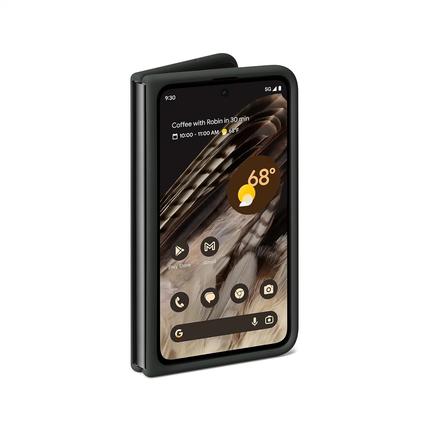 قاب گوشی گوگل پیکسل فولد - سیلیکون ضد ضربه - قاب گوشی اندروید - فندقی