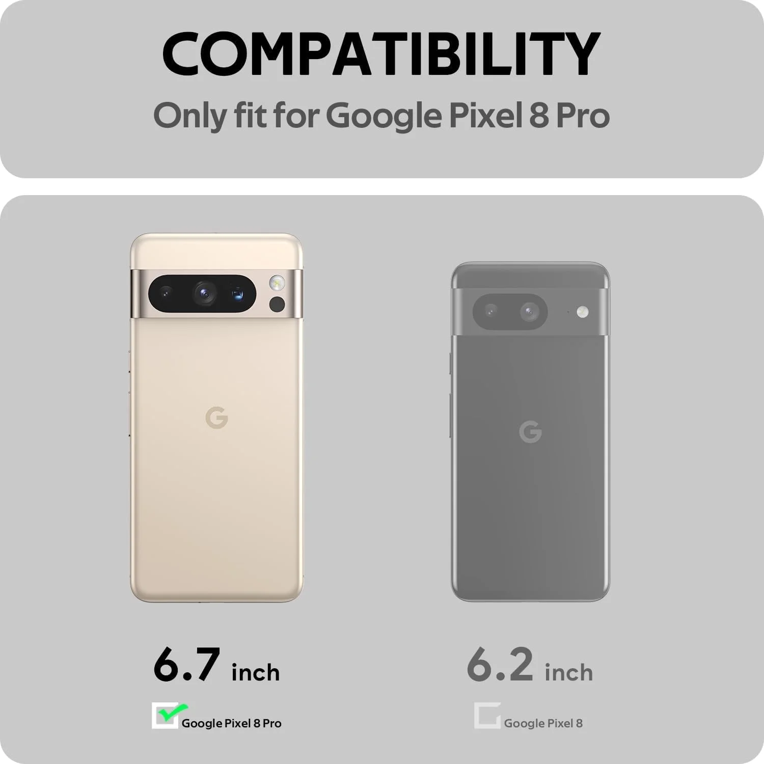 کاور شفاف جدید برای گوگل پیکسل 8 پرو، [ضد زردی و ضد لغزش] کاور محافظ گوشی ضد ضربه شفاف [فوق العاده باریک و ضد اثر انگشت] برای گوگل پیکسل 8 پرو 2023 (پیکسل 8 پرو، شفاف)