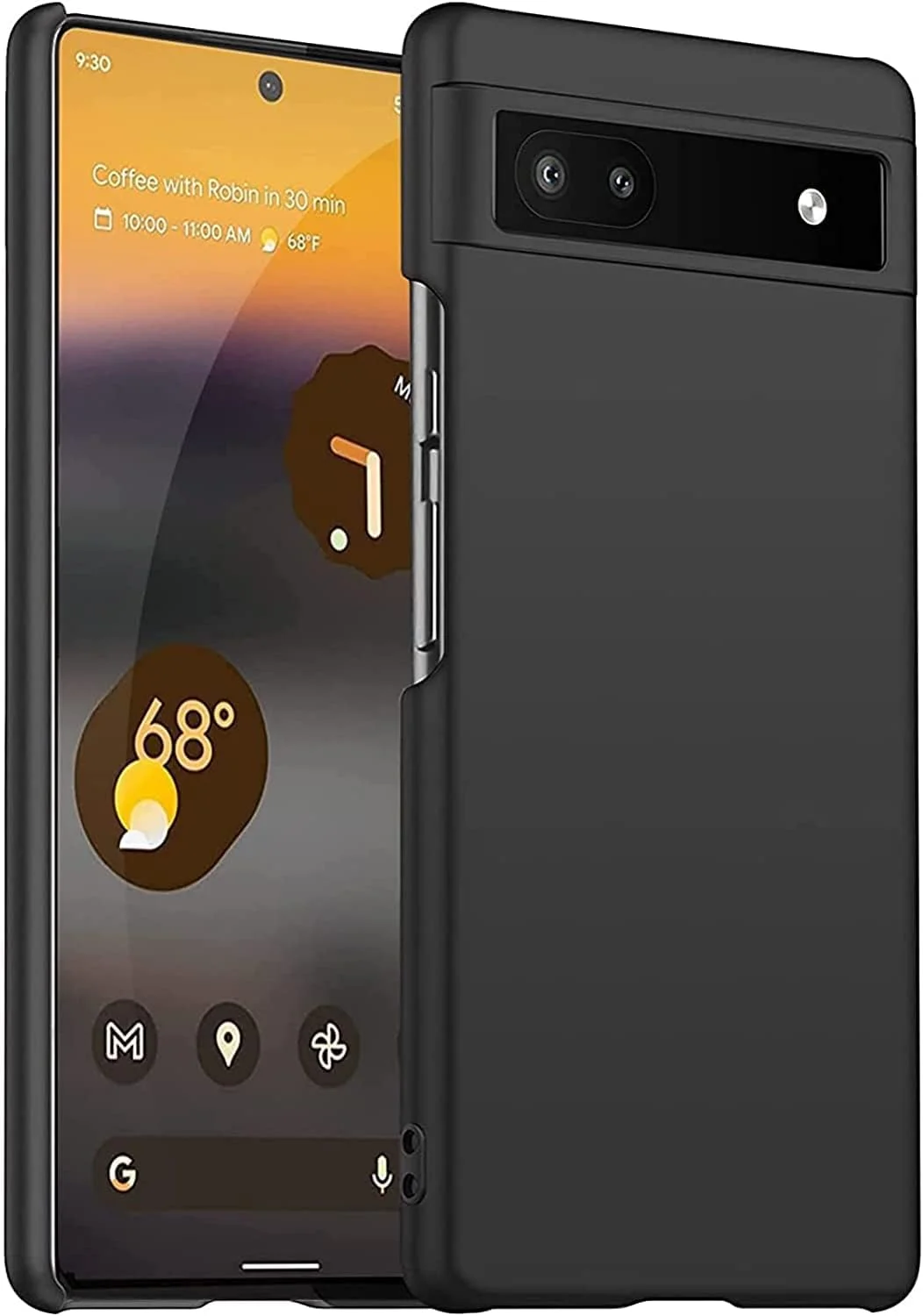 کاور محافظ مشکی گوشی گوگل پیکسل 6A مدل 6.1 اینچی