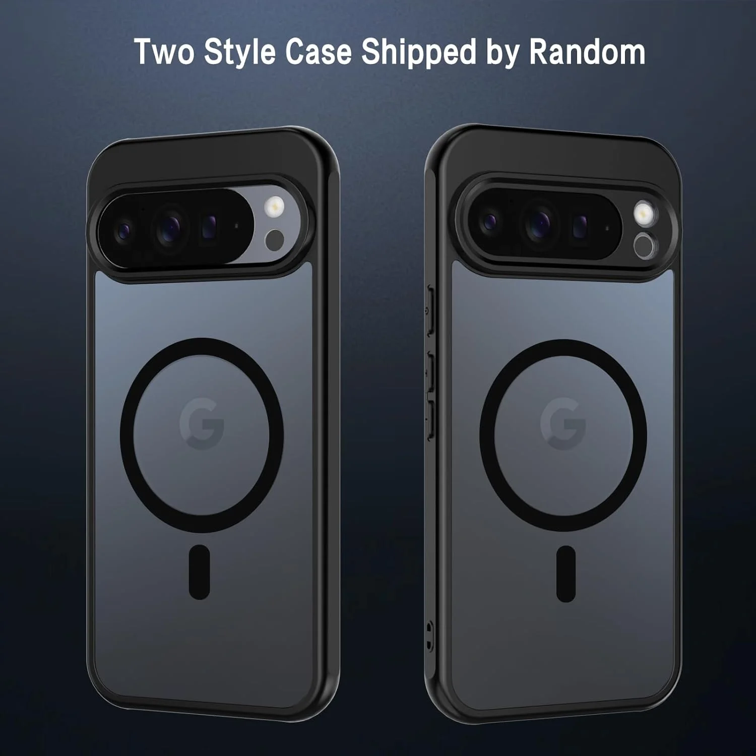 قاب مغناطیسی برای گوگل پیکسل 10 پرو ایکس ال 5G، قاب محافظ باریک و مات نیمه شفاف مگ‌سیف با [2 عدد] محافظ صفحه نمایش ضد ضربه، کاور محافظ نازک گوشی پیکسل 10 پرو ایکس ال