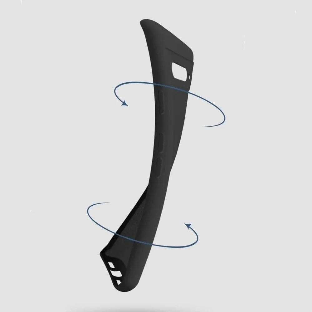 کاور محافظ گوشی گوگل پیکسل 8 پرو، محافظت از دوربین، فوق العاده باریک، سیلیکونی TPU نرم، مات، ضد ضربه، کاور بامپر برای گوگل پیکسل 8 پرو 5G مشکی