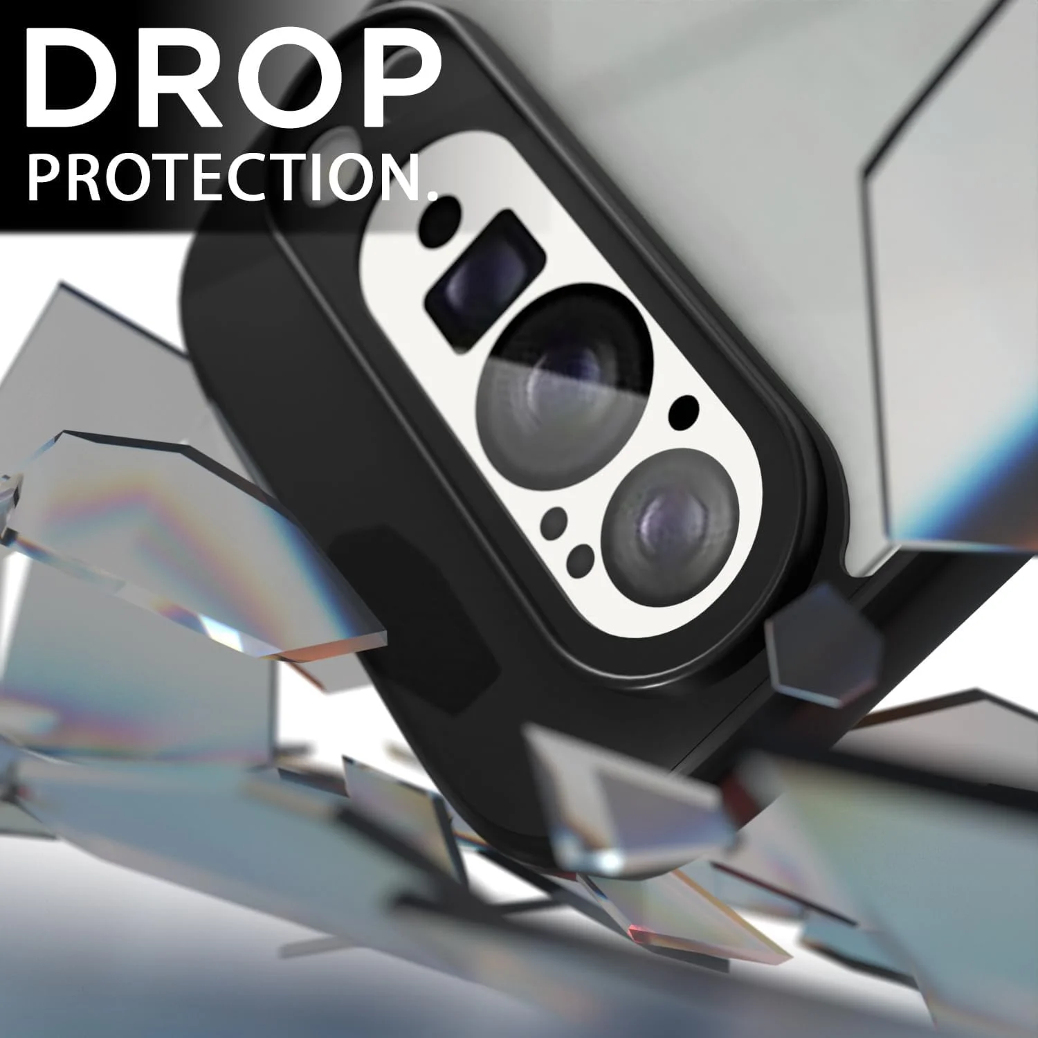 قاب محافظ ضد ضربه شفاف برای گوگل پیکسل 10 پرو، پوشش سخت پشتی، محافظ لبه TPU، قاب پشتی شفاف برای پیکسل 10 پرو