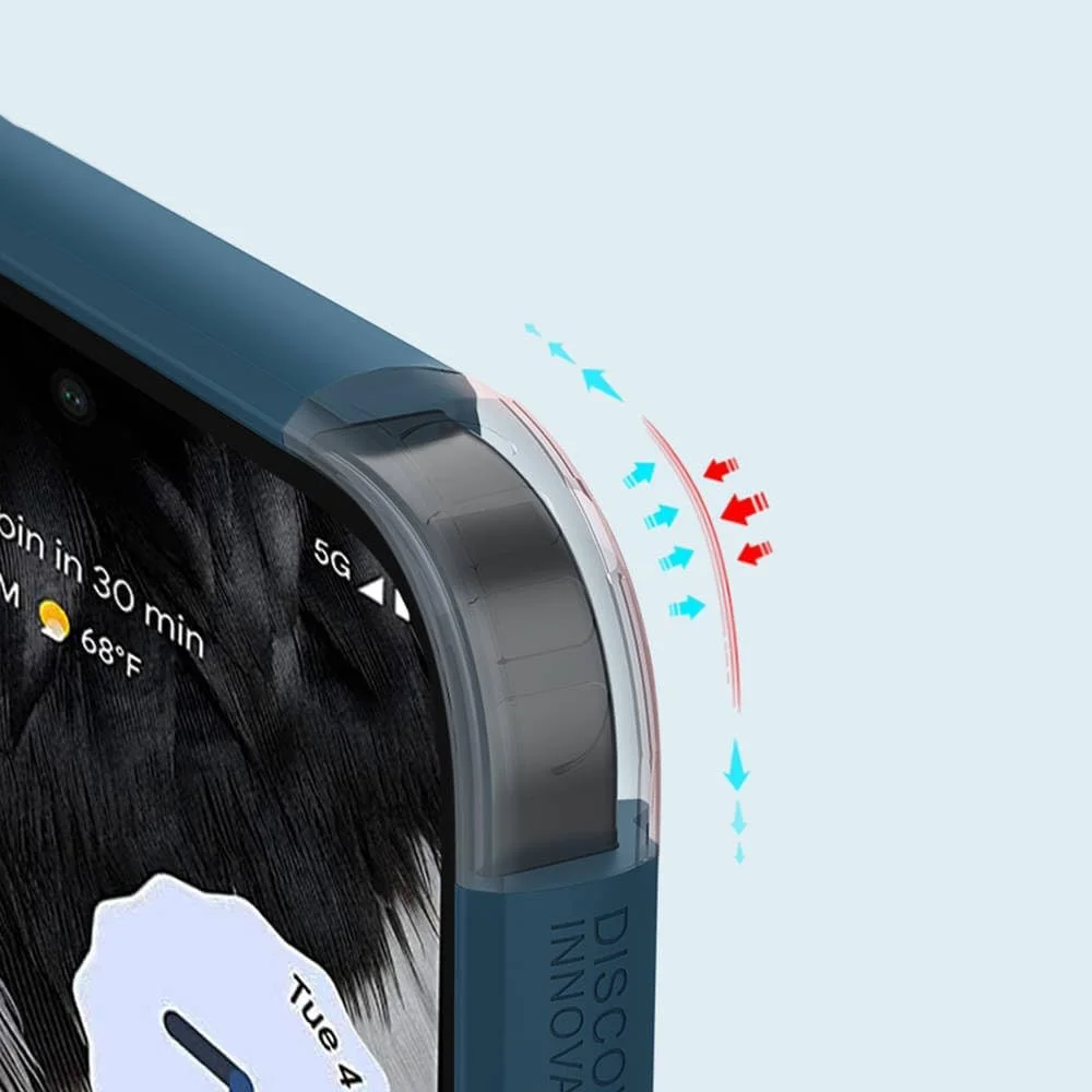 کاور نیلکین مدل Super Frosted Shield Pro مناسب برای گوشی گوگل پیکسل 7 (6.3 اینچ) با پشت سخت و حاشیه نرم (PC + TPU)، ضد ضربه، محافظ دوربین با لبه های برجسته، رنگ مشکی