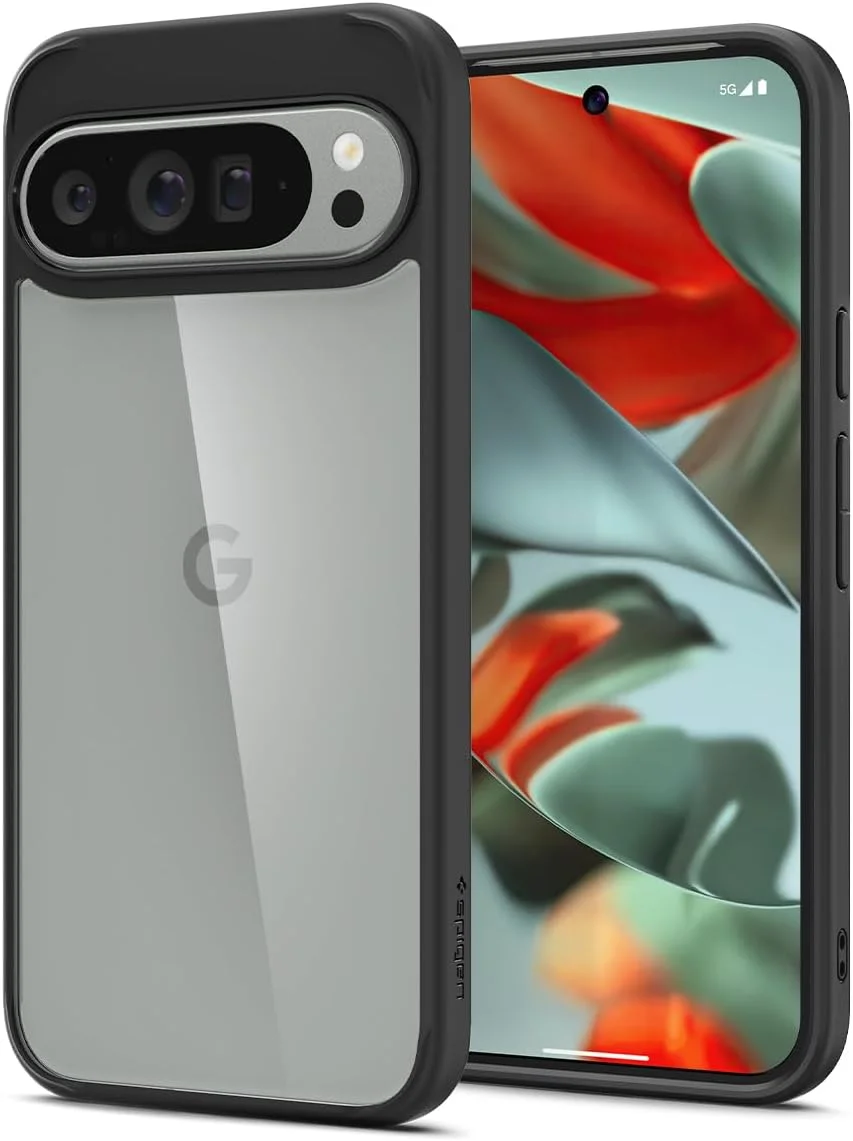 کاور محافظ گوشی Spigen Ultra Hybrid مناسب برای Google Pixel 9 Pro XL - مشکی مات