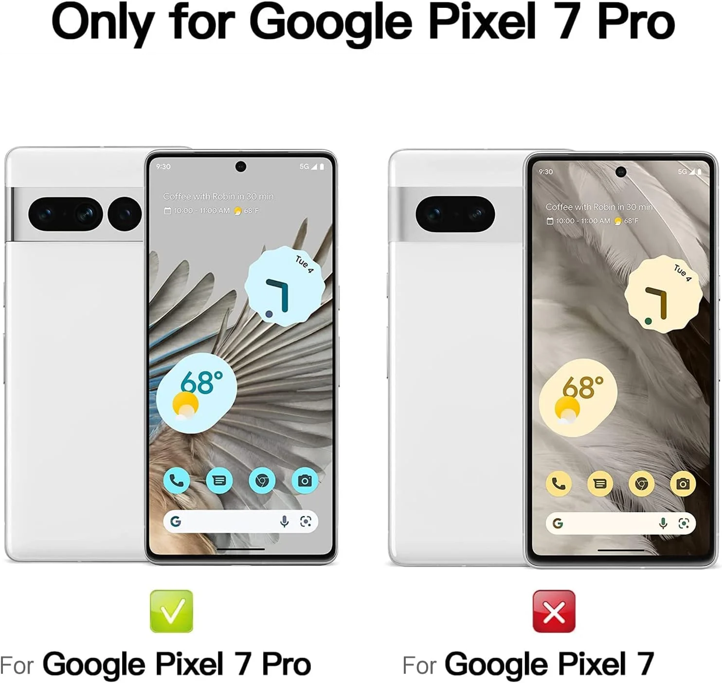 کاور محافظ گوشی باریک برای گوگل پیکسل 7 پرو، کاور سیلیکونی با محافظت از دوربین، داخلی نرم و انعطاف پذیر (آبی، برای پیکسل 7 پرو)