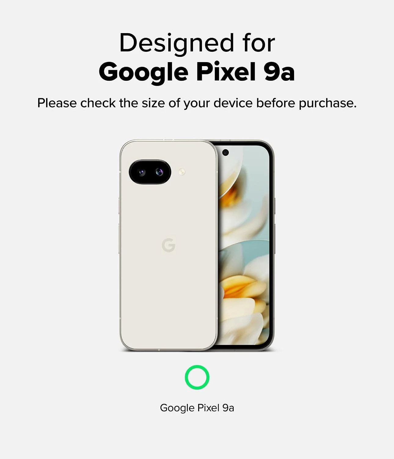 کاور محافظ گوشی گوگل پیکسل 9a رینکه اونیکس مگنتیک سازگار با MagSafe، با گریپ تقویت شده، TPU منعطف و مقاوم، ضد ضربه، سپر TPU مقاوم، پوشش پشتی گوشی - مشکی