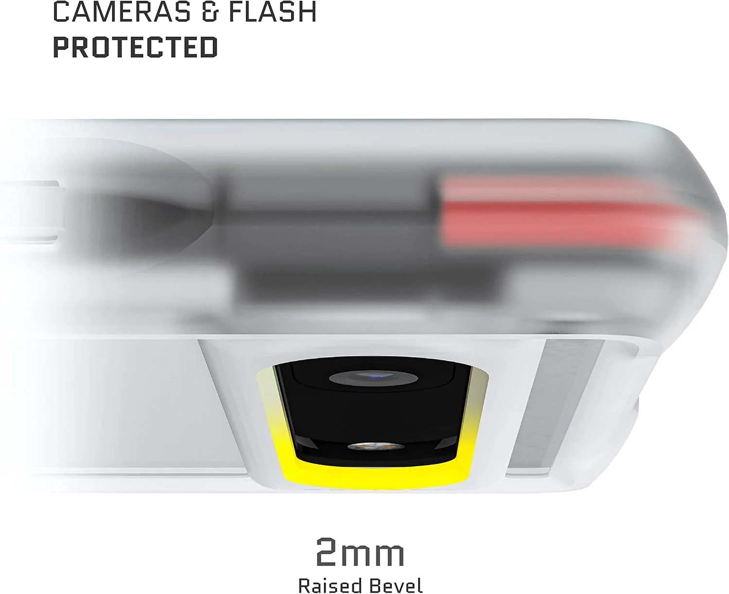 کاور شفاف Ghostek COVERT Pixel 6a با محافظت در برابر ضربه و طراحی باریک و سبک ممتاز ضد زردی، محافظ تلفن مقاوم طراحی شده برای Google Pixel 6a (6.1 اینچ) (شفاف)