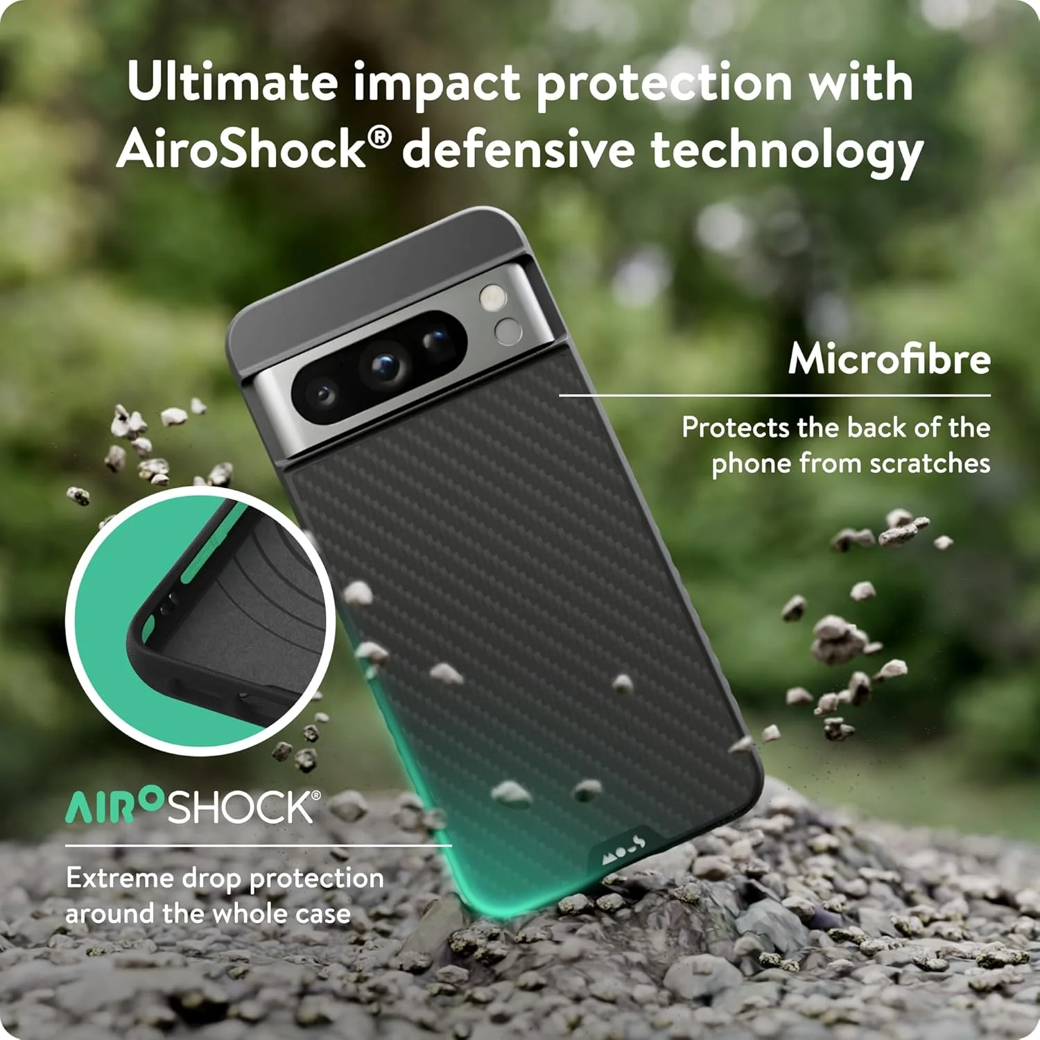 قاب موس سازگار با MagSafe برای گوگل پیکسل 8 پرو - Limitless 5.0 - فیبر کربن - قاب محافظ پیکسل 8 پرو - کاور ضد ضربه گوشی قاب موس سازگار با MagSafe برای گوگل پیکسل 8 پرو - Limitless 5.0 - فیبر کربن - قاب محافظ پیکسل 8 پرو - کاور ضد ضربه گوشی