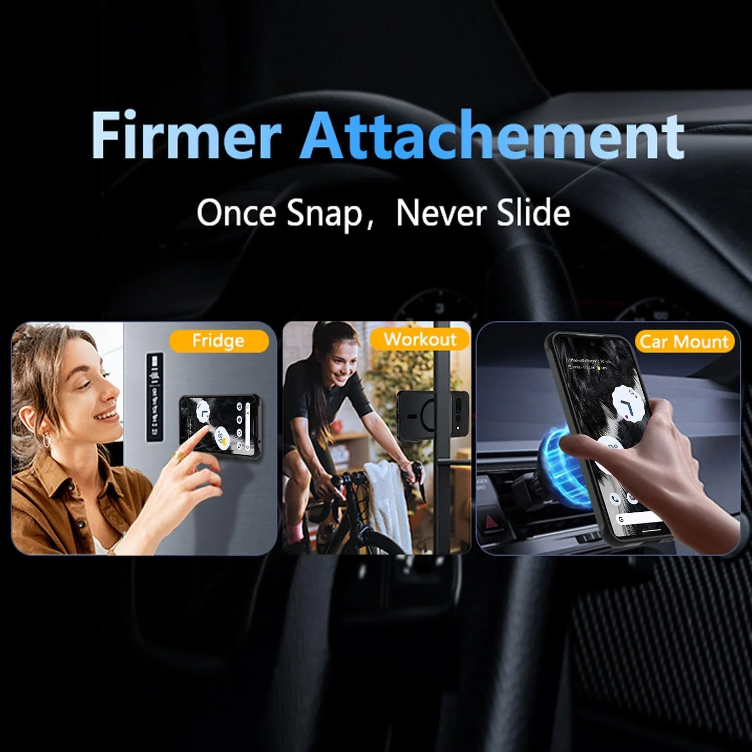 کاور مغناطیسی برای گوگل پیکسل 7 پرو، سازگار با MagSafe، قاب مات نیمه شفاف برای گوگل پیکسل 7 پرو، محافظ باریک ضد خش و ضد ضربه، مشکی